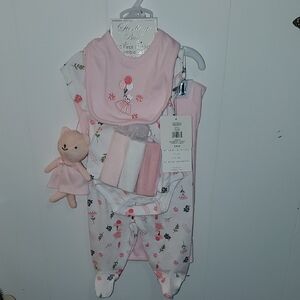 Sterling Baby 10 Piece Gift Set with Floral Design